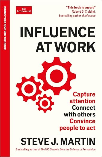 Book cover of Influence at Work by Steve Martin