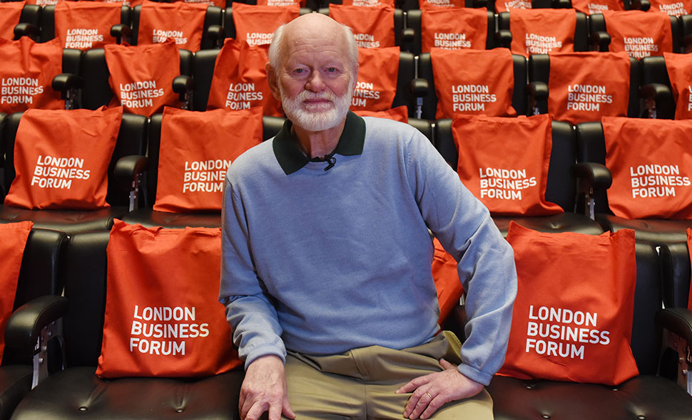 Marshall Goldsmith at a London Business Forum event