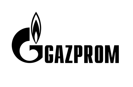 Gazprom - Logo in black